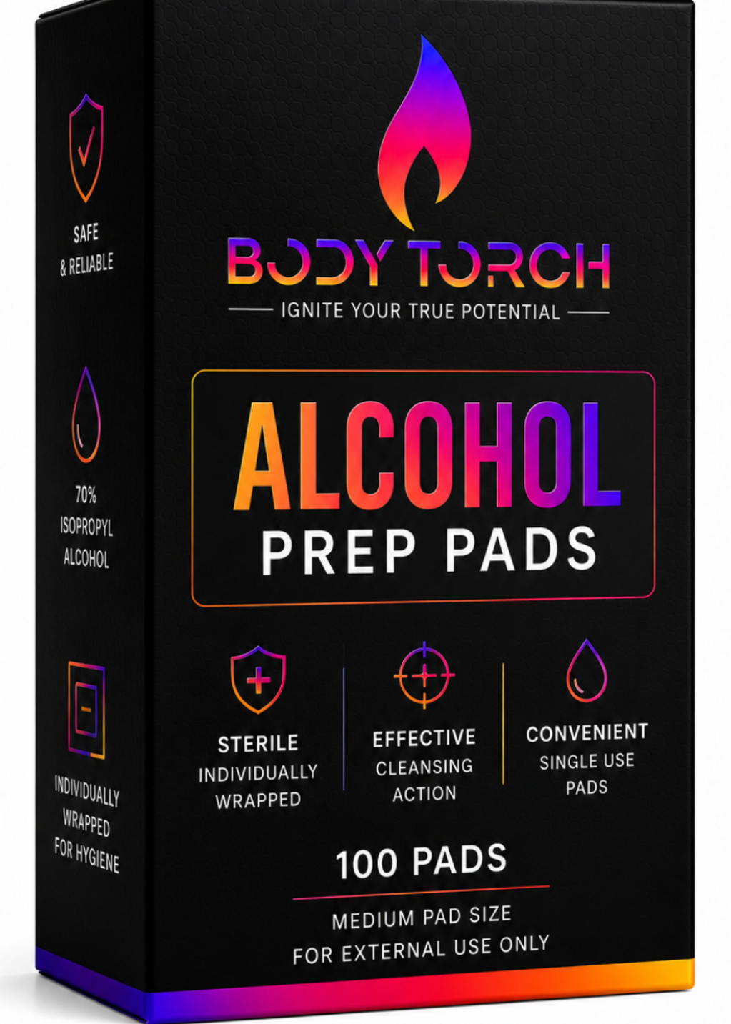 Torch | Alcohol Prep Pads - 100