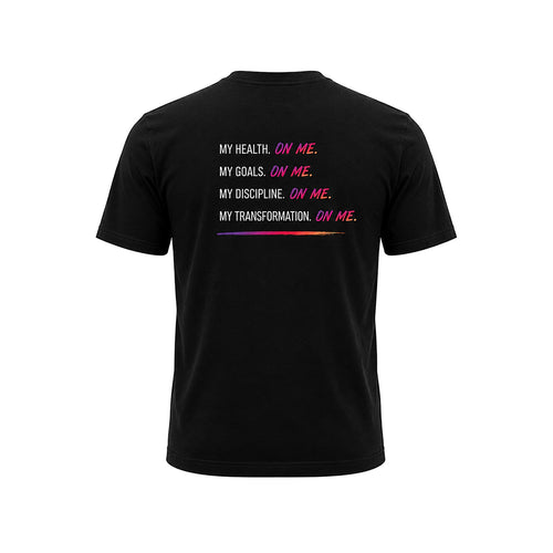 ON ME. Accountability Tee back view