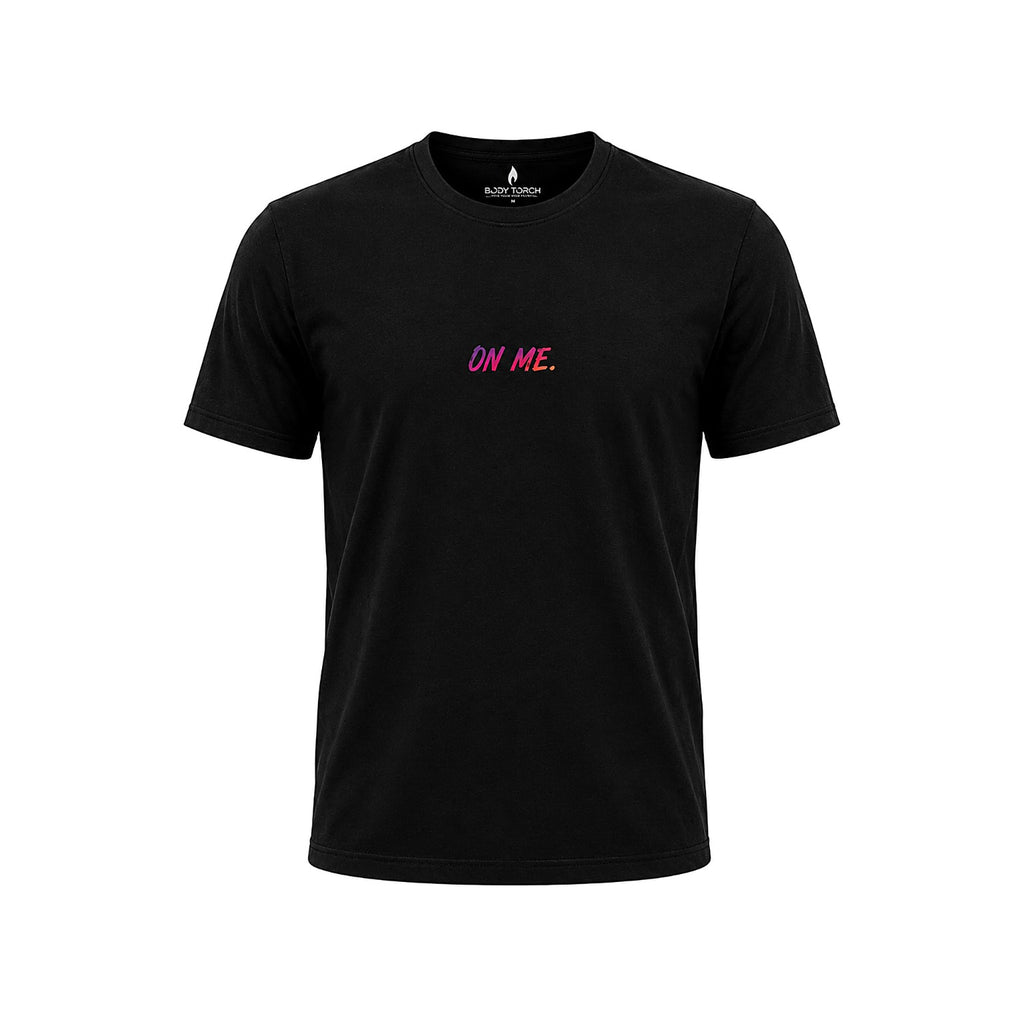 ON ME. Accountability Tee front view